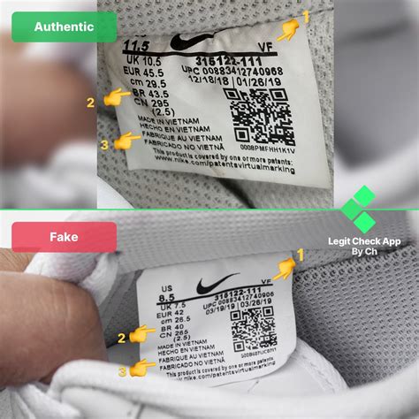 how to know if shoes are fake nike|how to identify nike sneakers.